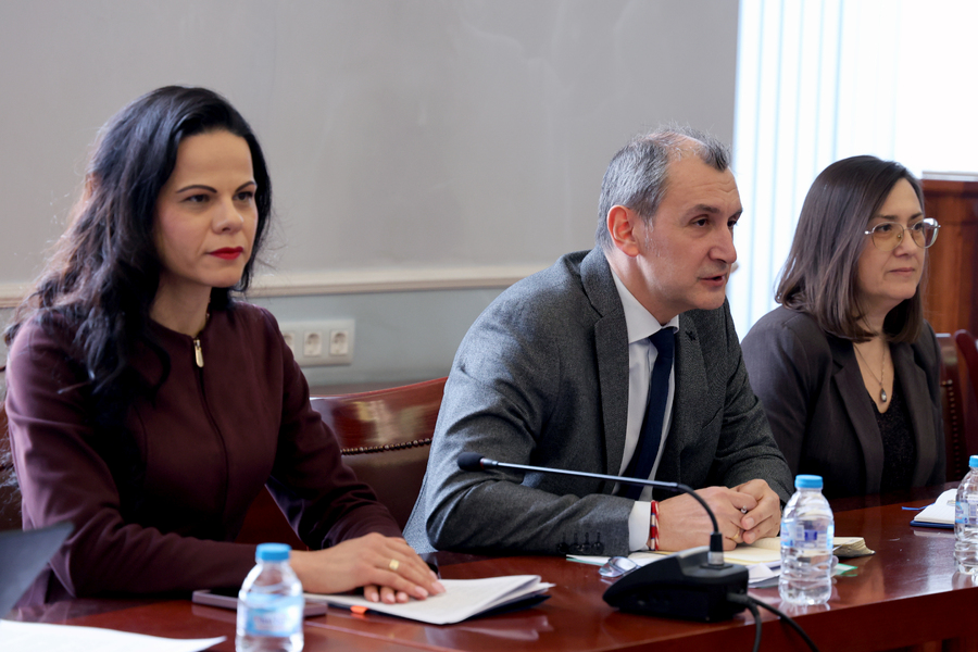 Министър Околийски на среща с УНИЦЕФ