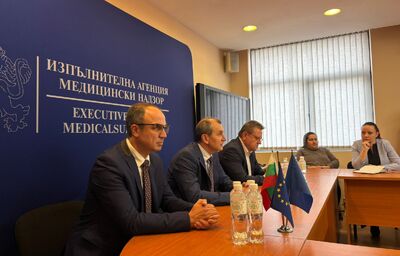 Ръководството на Министерството на здравеопазването се срещна с екипа на Изпълнителна агенция „Медицински надзор“
