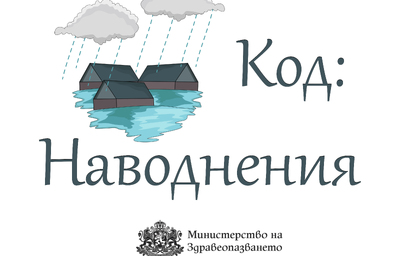Министър Ивкова е в непрекъснат контакт с директорите на РЗИ в засегнатите от наводнения райони